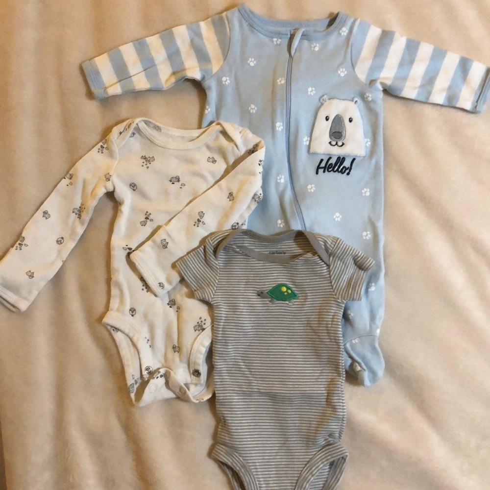 Newborn Onesie - Variety 3pk